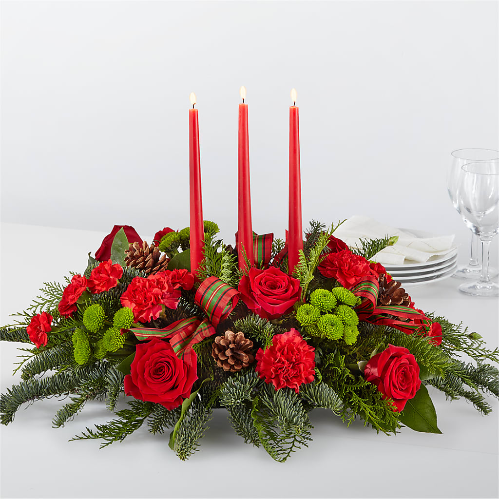By the Candlelight Centerpiece – Bakers, Wichita KS