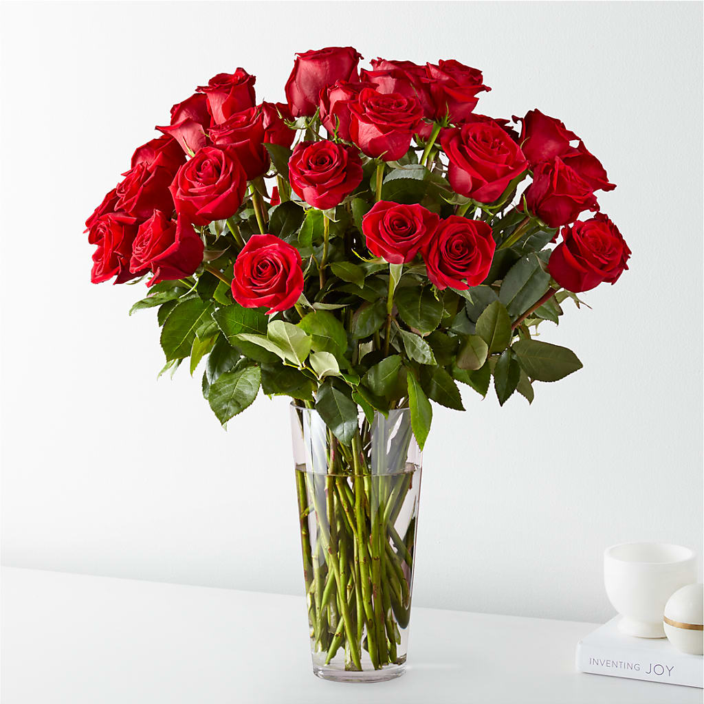 Long Stem Red Rose Bouquet – Bakers, Wichita KS