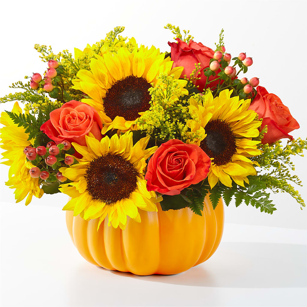 Pick of the Patch Pumpkin Bouquet – Bakers, Wichita KS