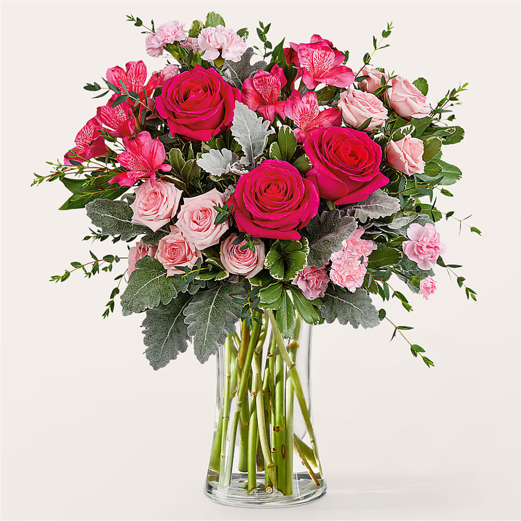 Tickled Pink Bouquet – Bakers, Wichita KS
