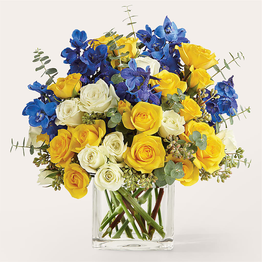 Sparkling Citrine Bouquet – Bakers, Wichita KS