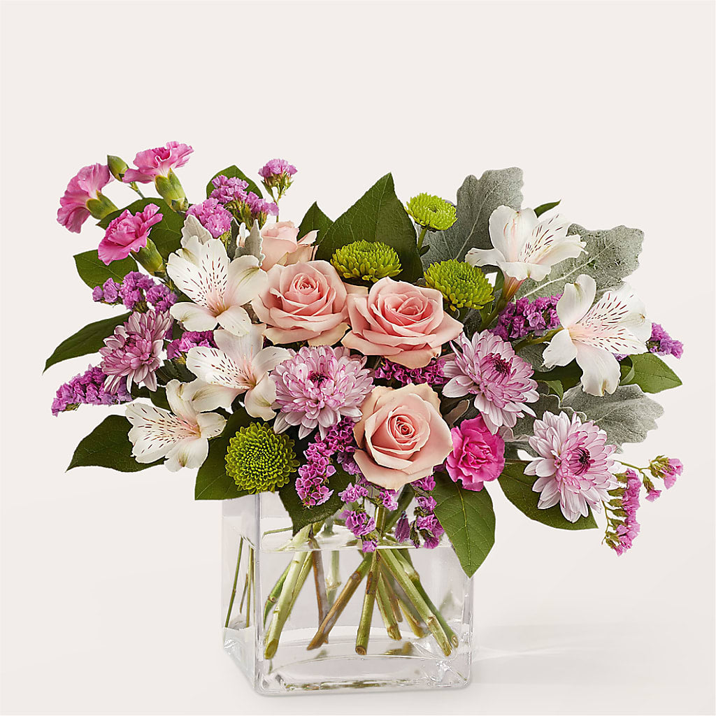 Pink Suede Bouquet – Bakers, Wichita KS