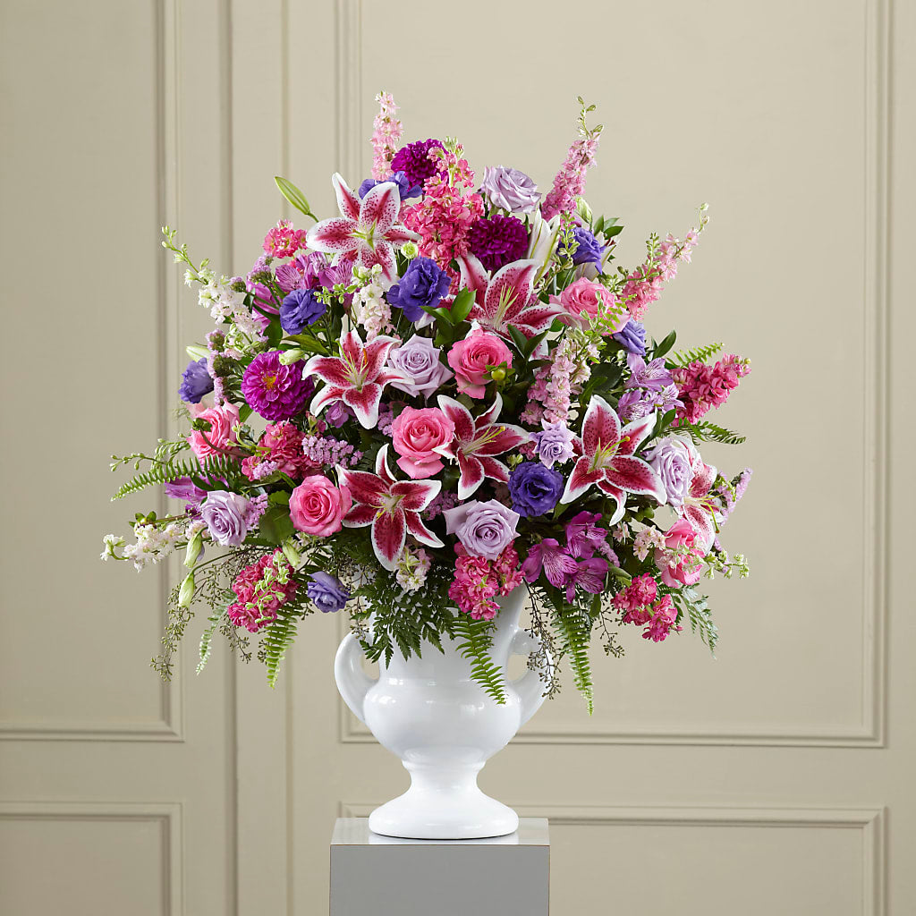 Peaceful Tribute Arrangement – Bakers, Wichita KS