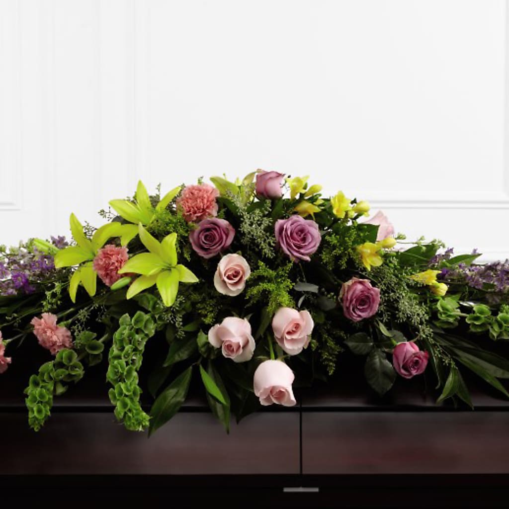 Forever Beloved Casket Spray – Bakers, Wichita KS