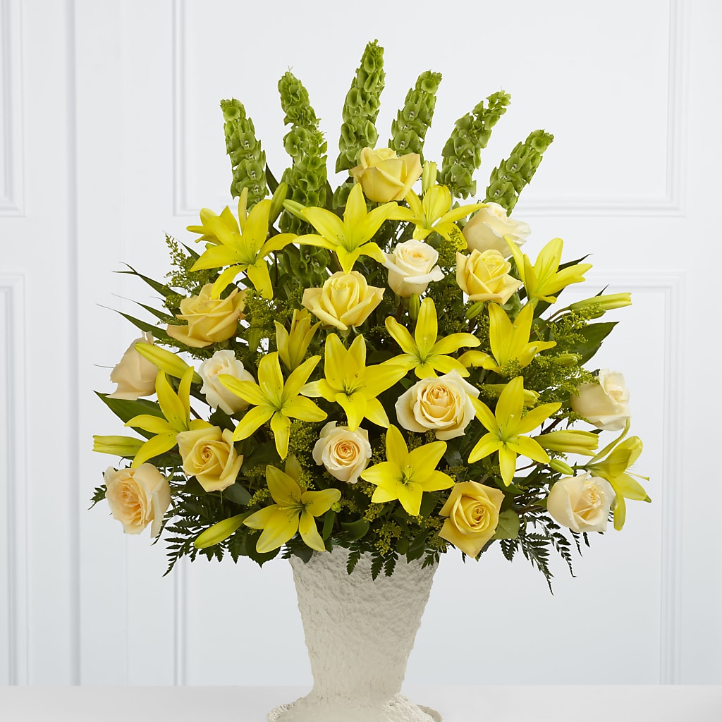 Golden Memories Arrangement – Bakers, Wichita KS