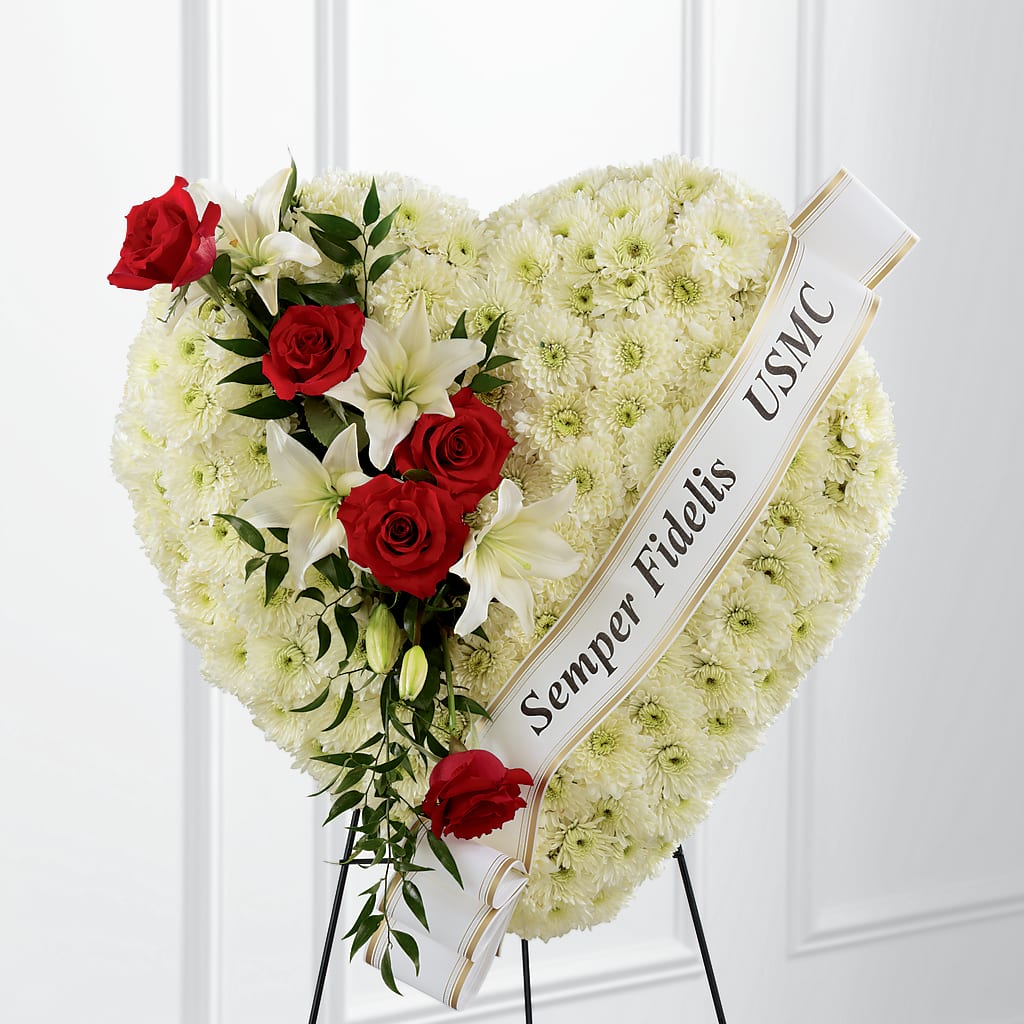 Heartfelt Hero Standing Heart – Bakers, Wichita KS