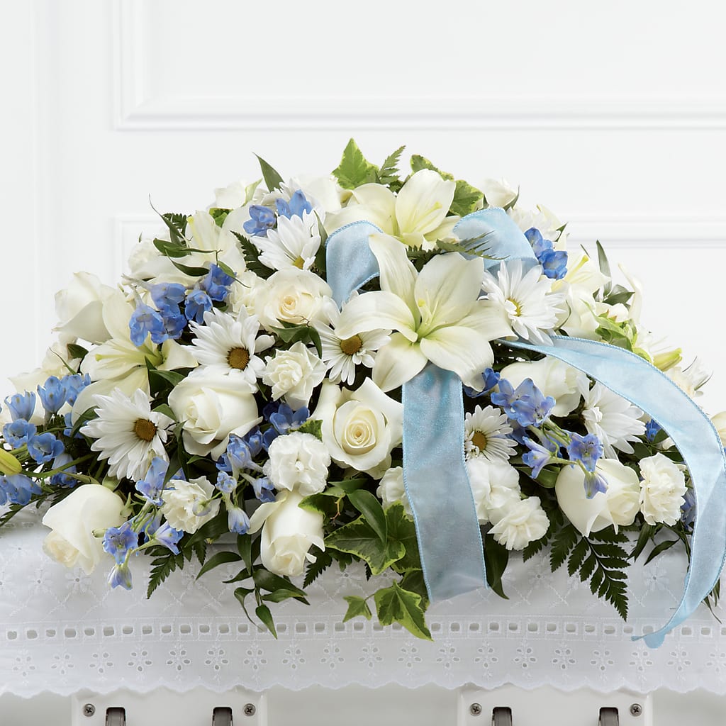 Tender Treasure Casket Spray – Bakers, Wichita KS