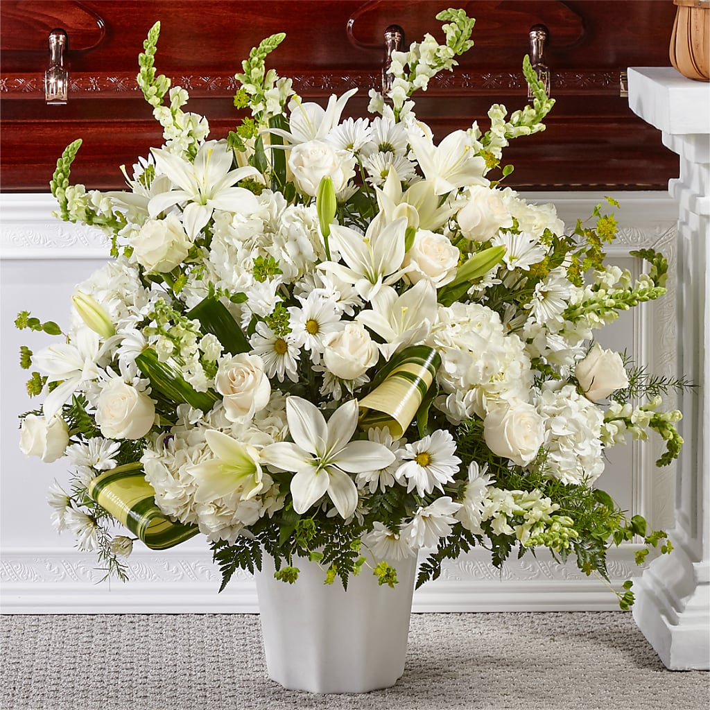 Thoughts of Tranquility Floor Basket – Bakers, Wichita KS