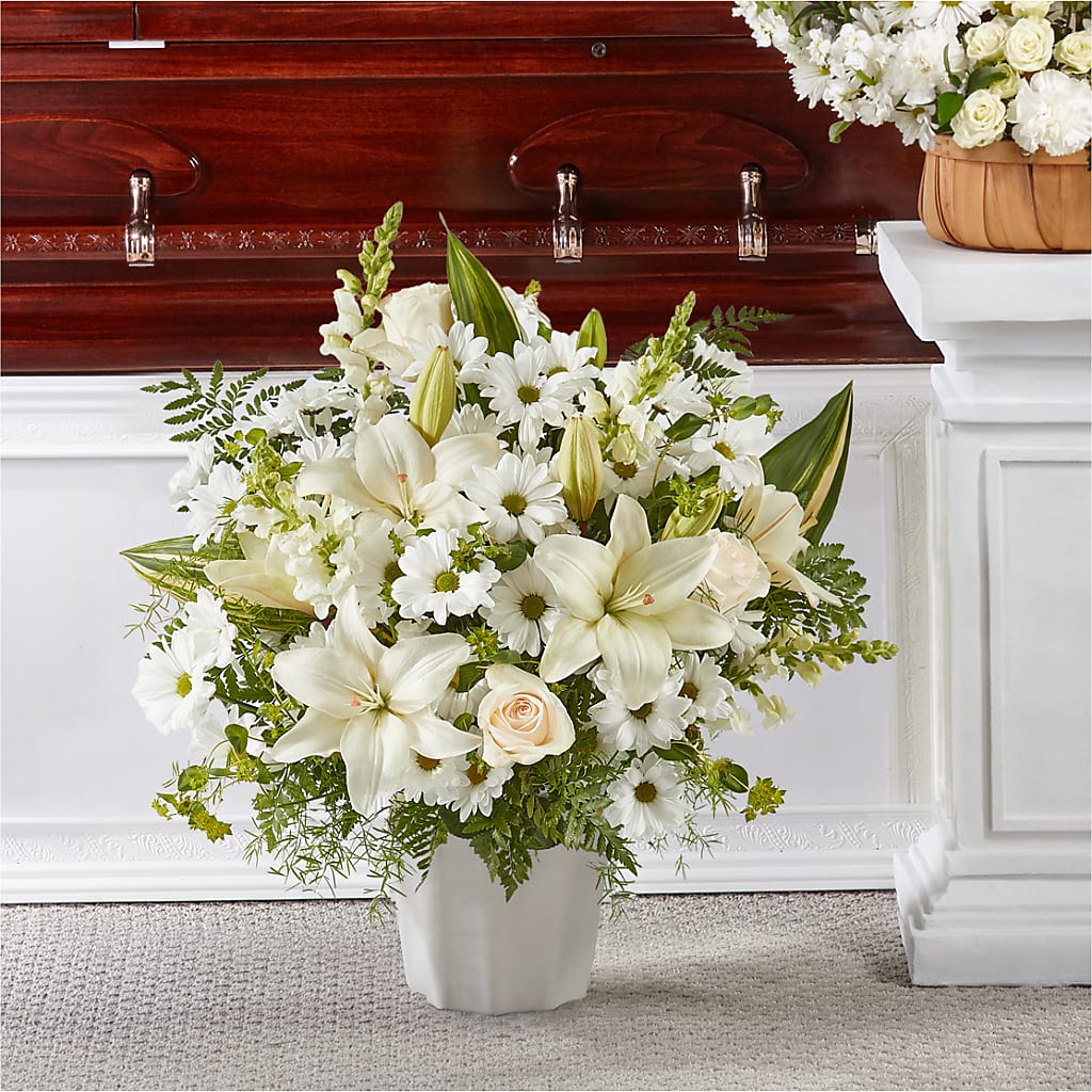 Thoughts of Tranquility Floor Basket – Bakers, Wichita KS