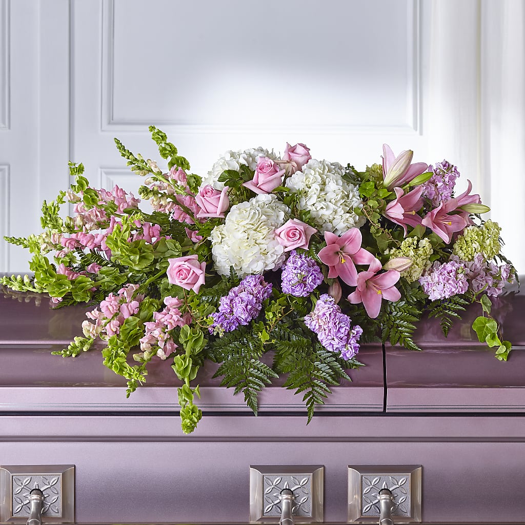 Life's Gratitude Casket Spray – Bakers, Wichita KS