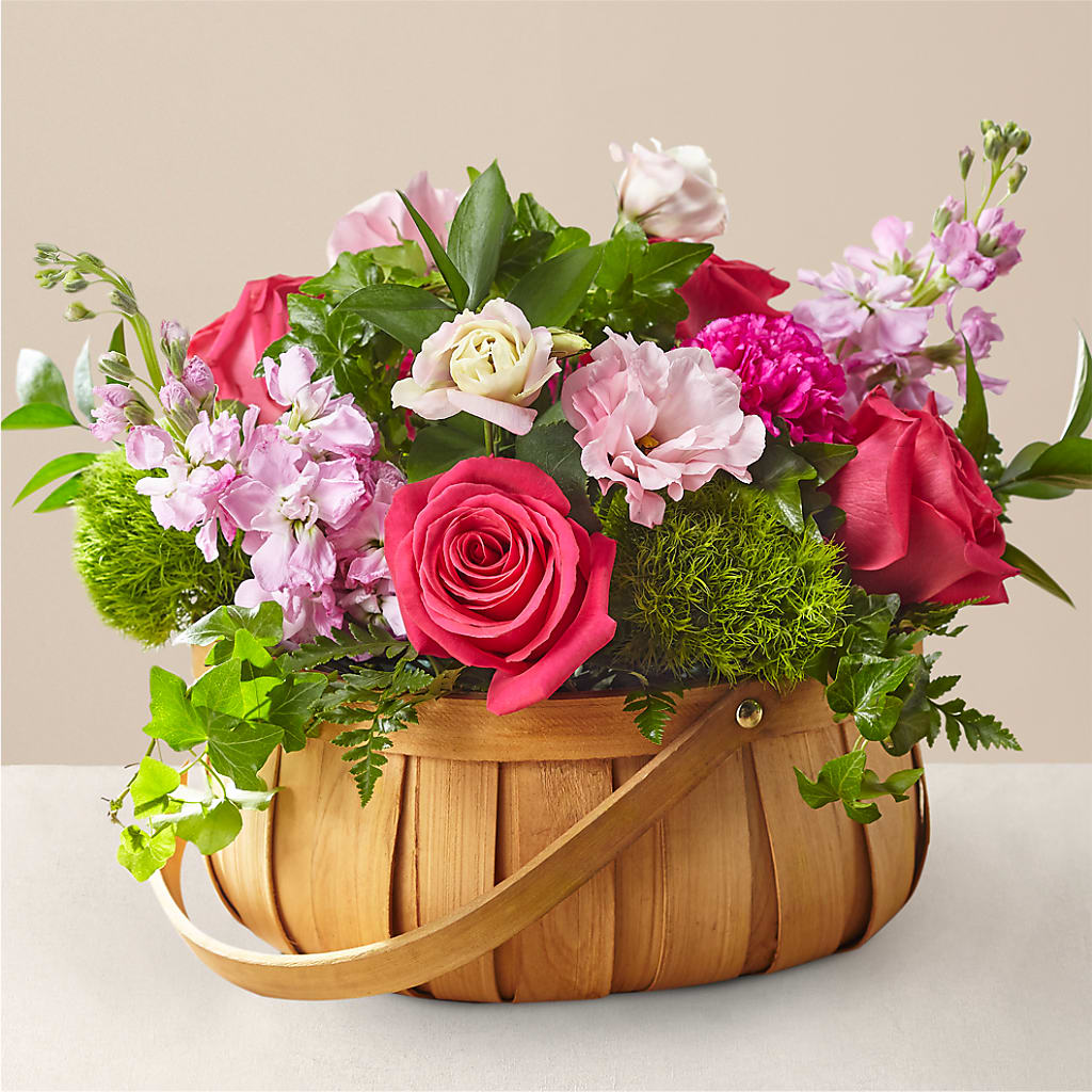 Radiance in Bloom Basket – Bakers, Wichita KS