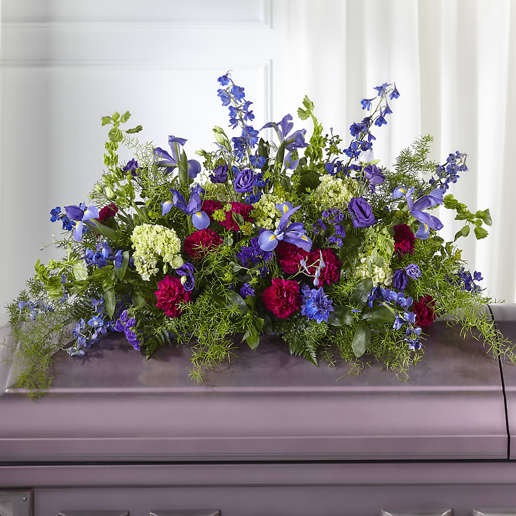 Always Treasured Casket Spray – Bakers, Wichita KS