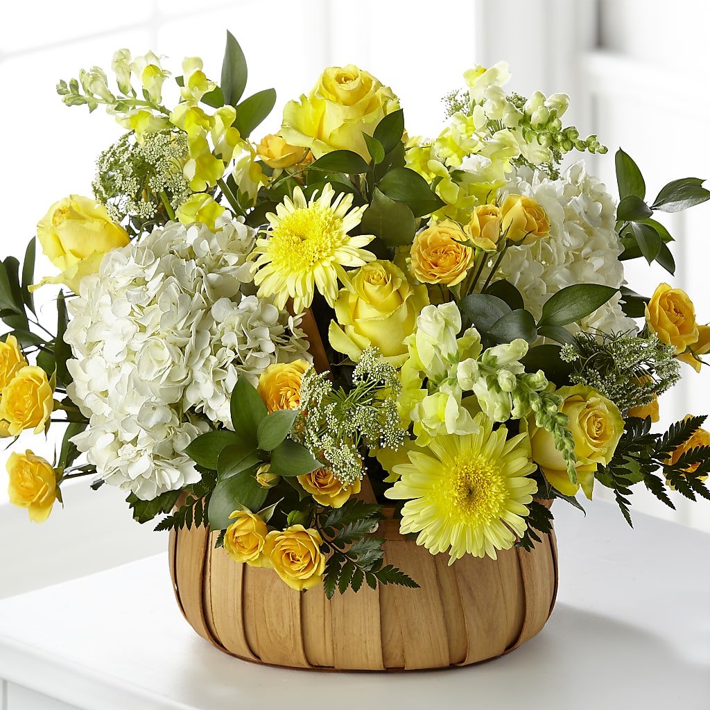 Rustic Remembrance Basket – Bakers, Wichita KS