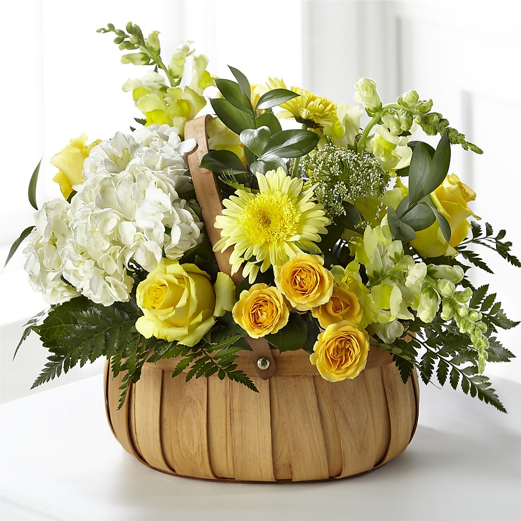 Rustic Remembrance Basket – Bakers, Wichita KS