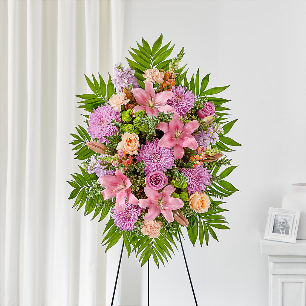 Love & Light Standing Spray – Bakers, Wichita KS