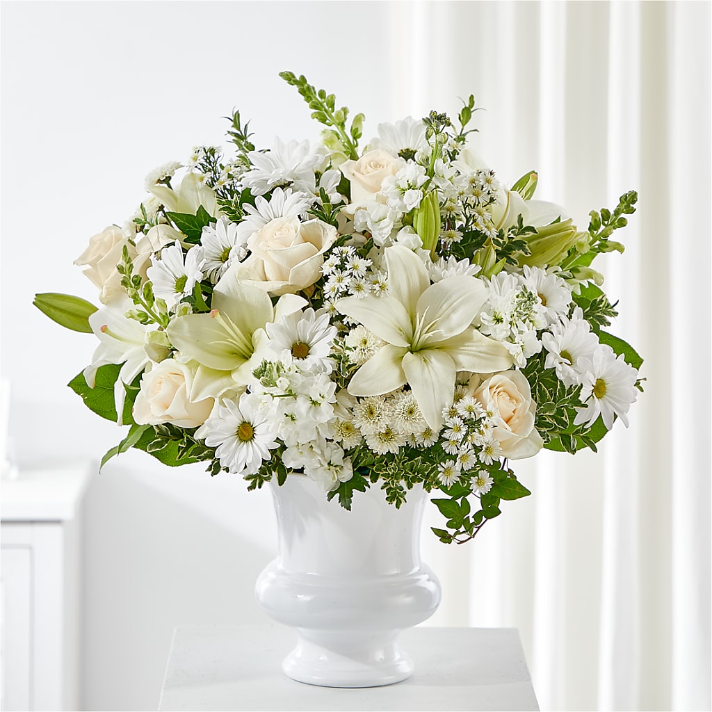 Uplifting Urn Arrangement – Bakers, Wichita KS