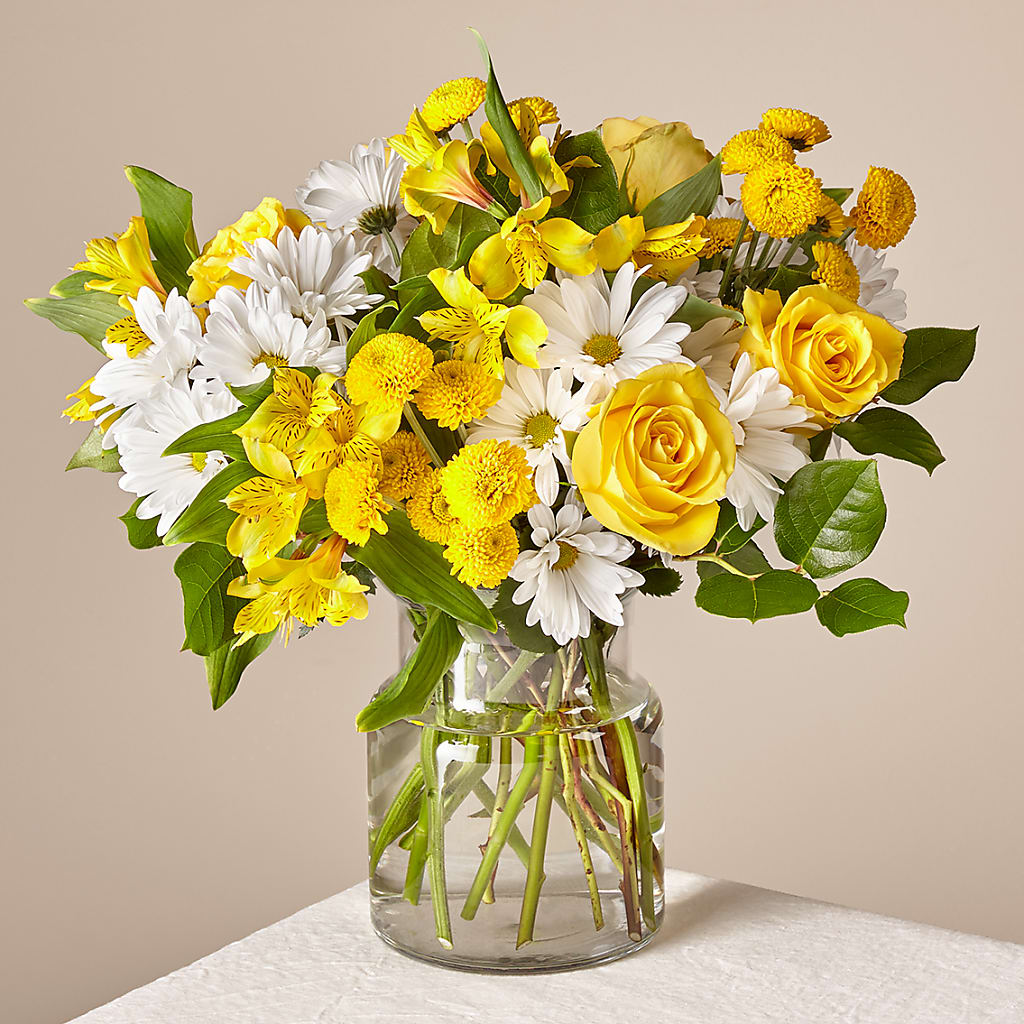Sunny Sentiments Bouquet – Bakers, Wichita KS