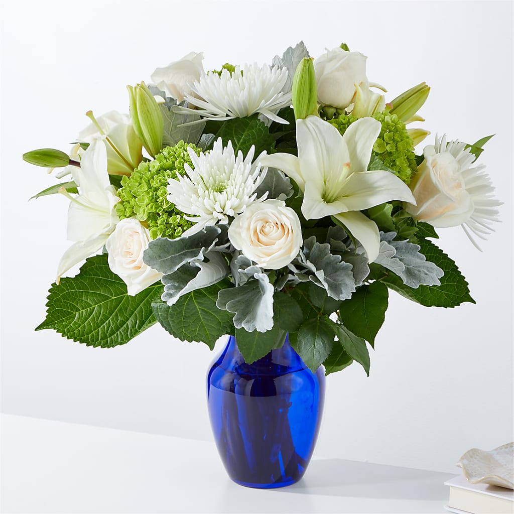 Snowy Dreams Bouquet – Bakers, Wichita KS