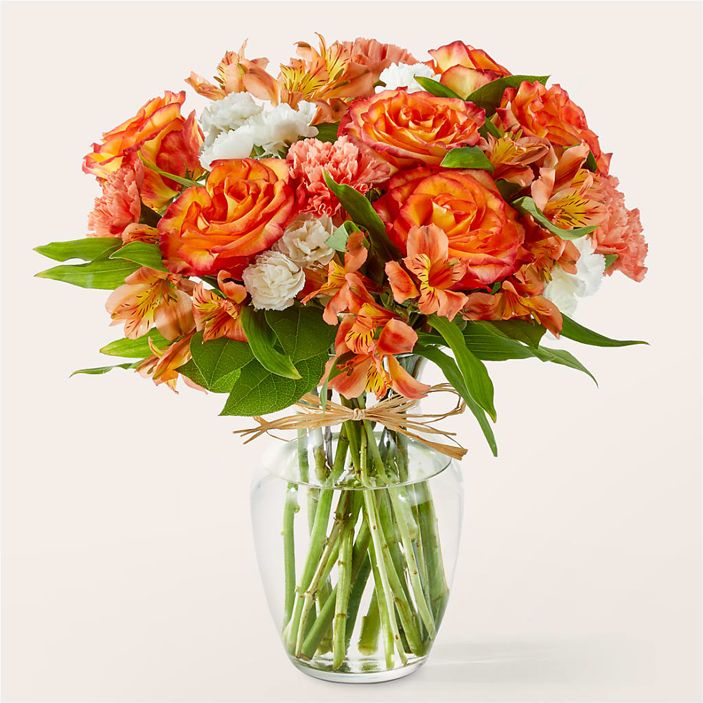 Apricot Glow Bouquet – Bakers, Wichita KS