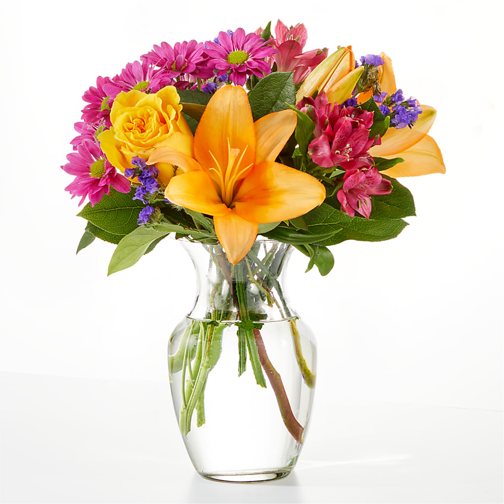 Colorful Visions Bouquet – Bakers, Wichita KS