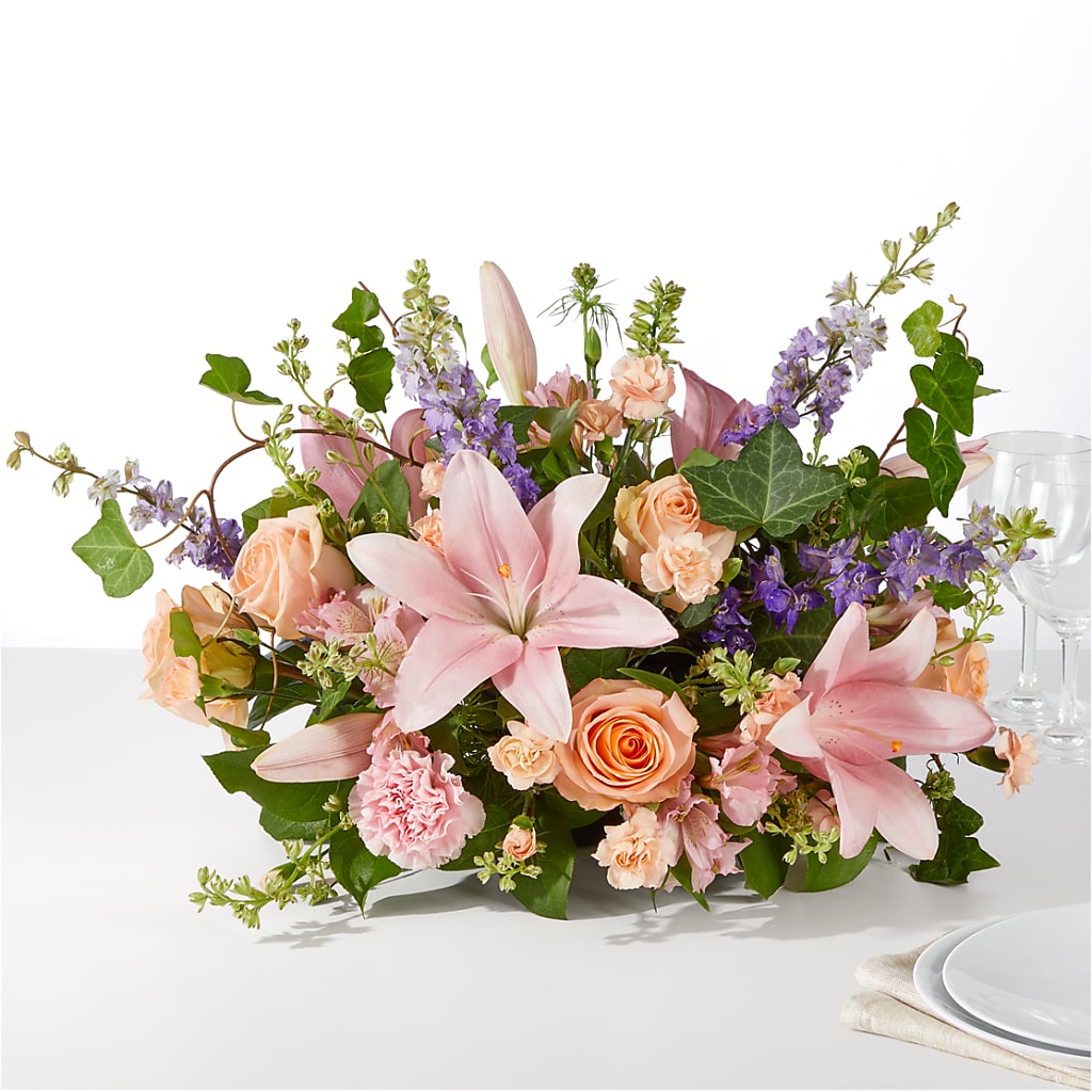 Blossom Time Centerpiece – Bakers, Wichita KS
