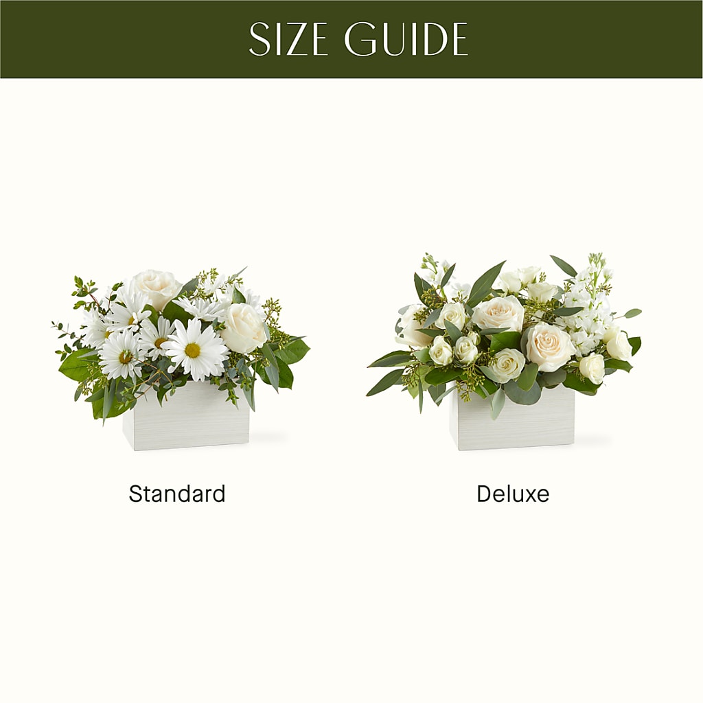 Fresh Linen Box Bouquet –  Bakers, Wichita KS