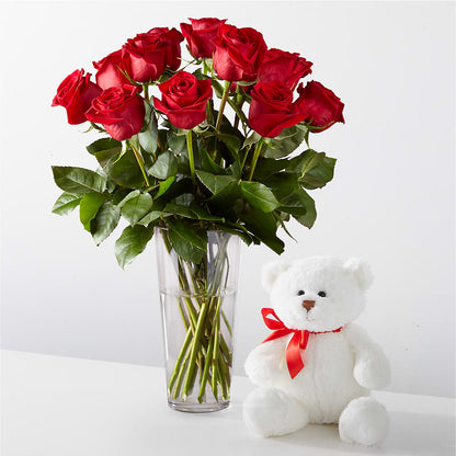 Romantic Long Stem Red Rose Bouquet Bundles –  Bakers, Wichita KS