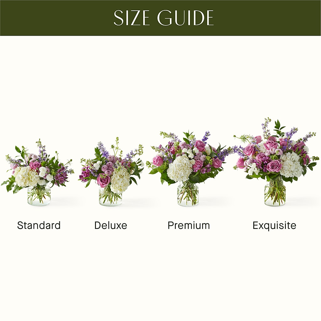 Violet Caress Bouquet –  Bakers, Wichita KS