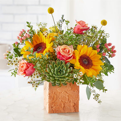 Sunflower Season Bouquet –  Bakers, Wichita KS