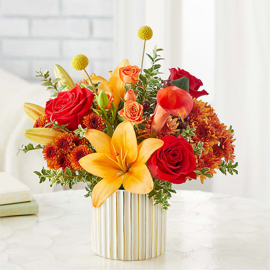 Scarlet Skies Bouquet –  Bakers, Wichita KS