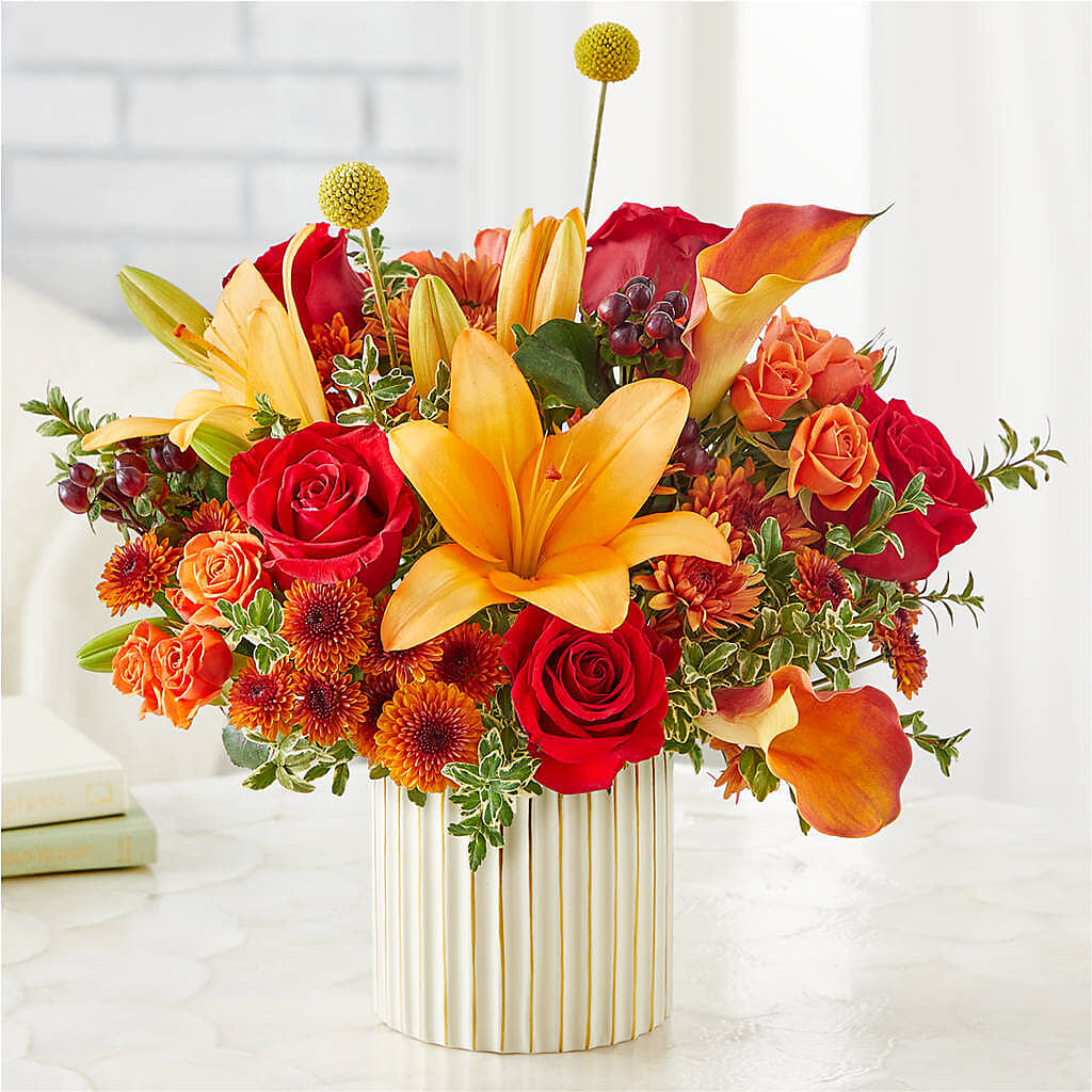 Scarlet Skies Bouquet –  Bakers, Wichita KS