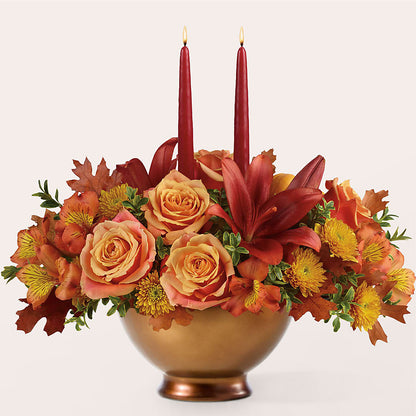 Harvest Table Centerpiece –  Bakers, Wichita KS