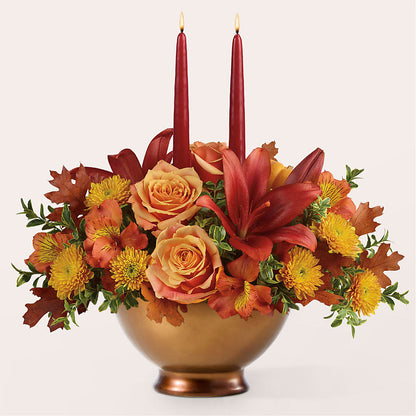Harvest Table Centerpiece –  Bakers, Wichita KS