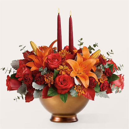 Fruits of Fall Centerpiece –  Bakers, Wichita KS