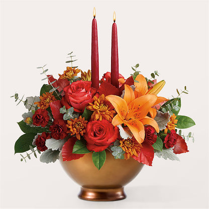 Fruits of Fall Centerpiece –  Bakers, Wichita KS