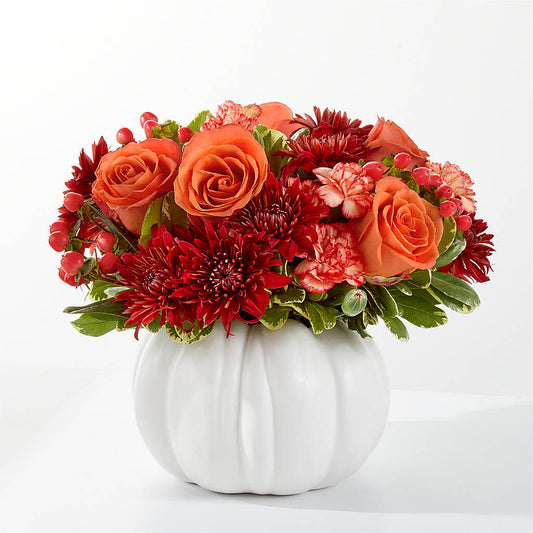 Autumn Air Pumpkin Bouquet –  Bakers, Wichita KS