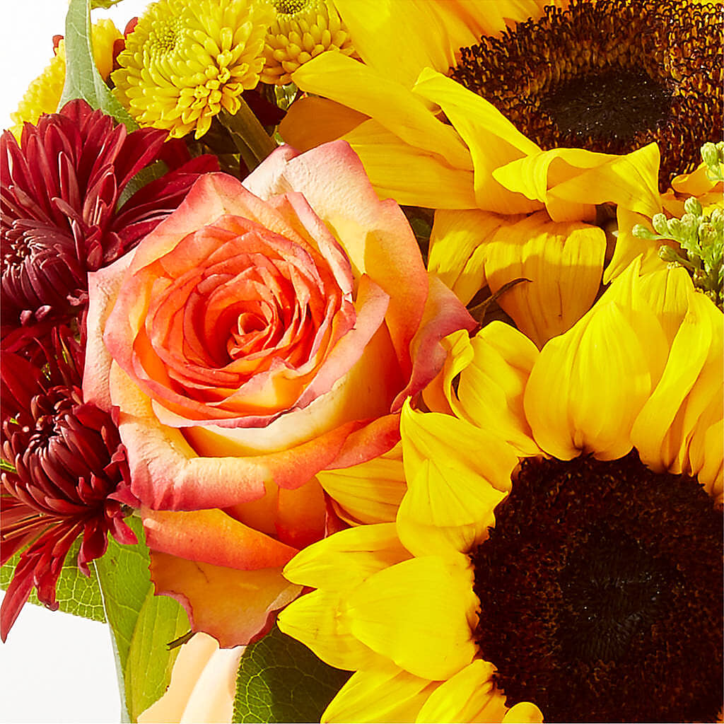 Golden Gourd Pumpkin Bouquet –  Bakers, Wichita KS