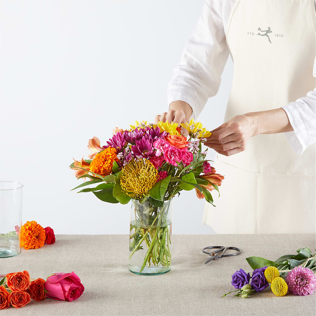 Feast of Color – A Florist Original –  Bakers, Wichita KS