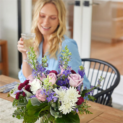 Violet Frost Bouquet –  Bakers, Wichita KS