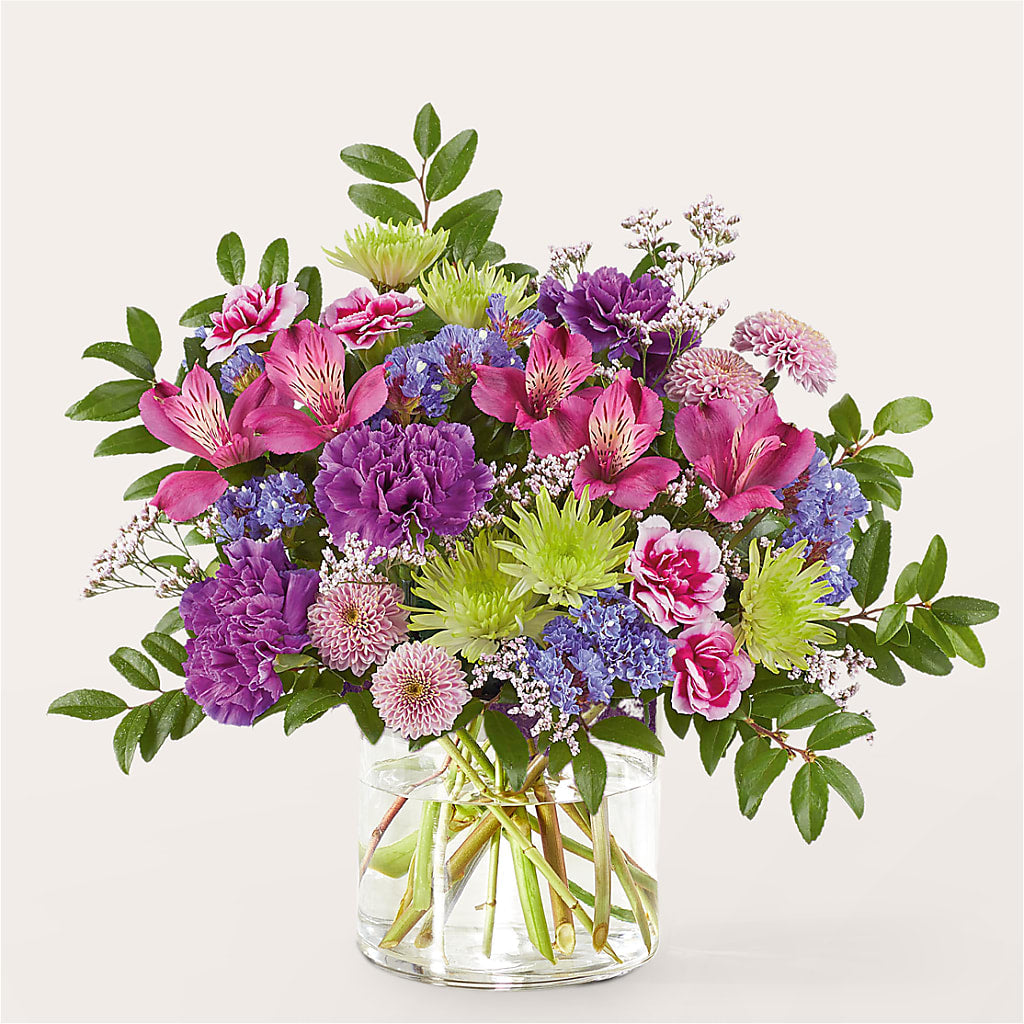 Glass Half Full Bouquet –  Bakers, Wichita KS