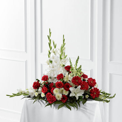 Crimson & White Arrangement –  Bakers, Wichita KS