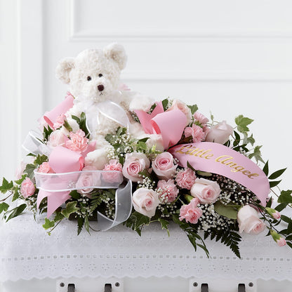 Touch of Sympathy Casket Spray –  Bakers, Wichita KS