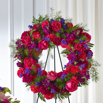 Calming Colors Wreath –  Bakers, Wichita KS
