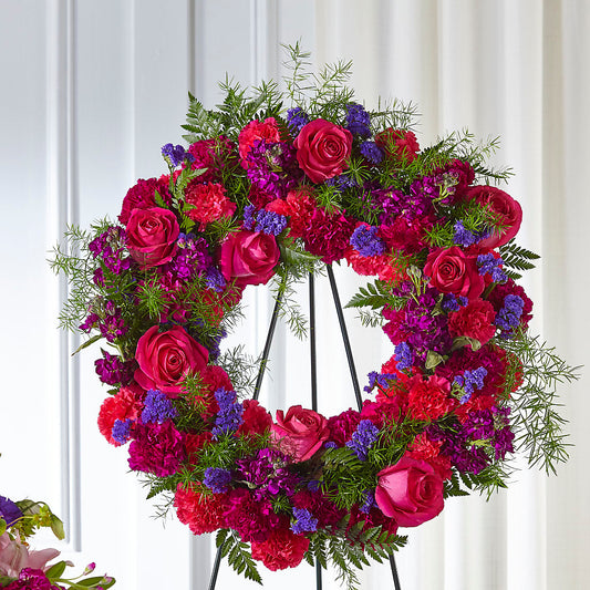 Calming Colors Wreath –  Bakers, Wichita KS