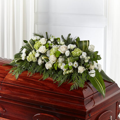 Hopeful Gesture Casket Spray –  Bakers, Wichita KS