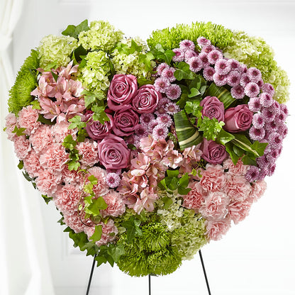 Heartwarming Standing Heart –  Bakers, Wichita KS