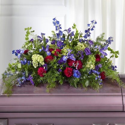Always Treasured Casket Spray –  Bakers, Wichita KS