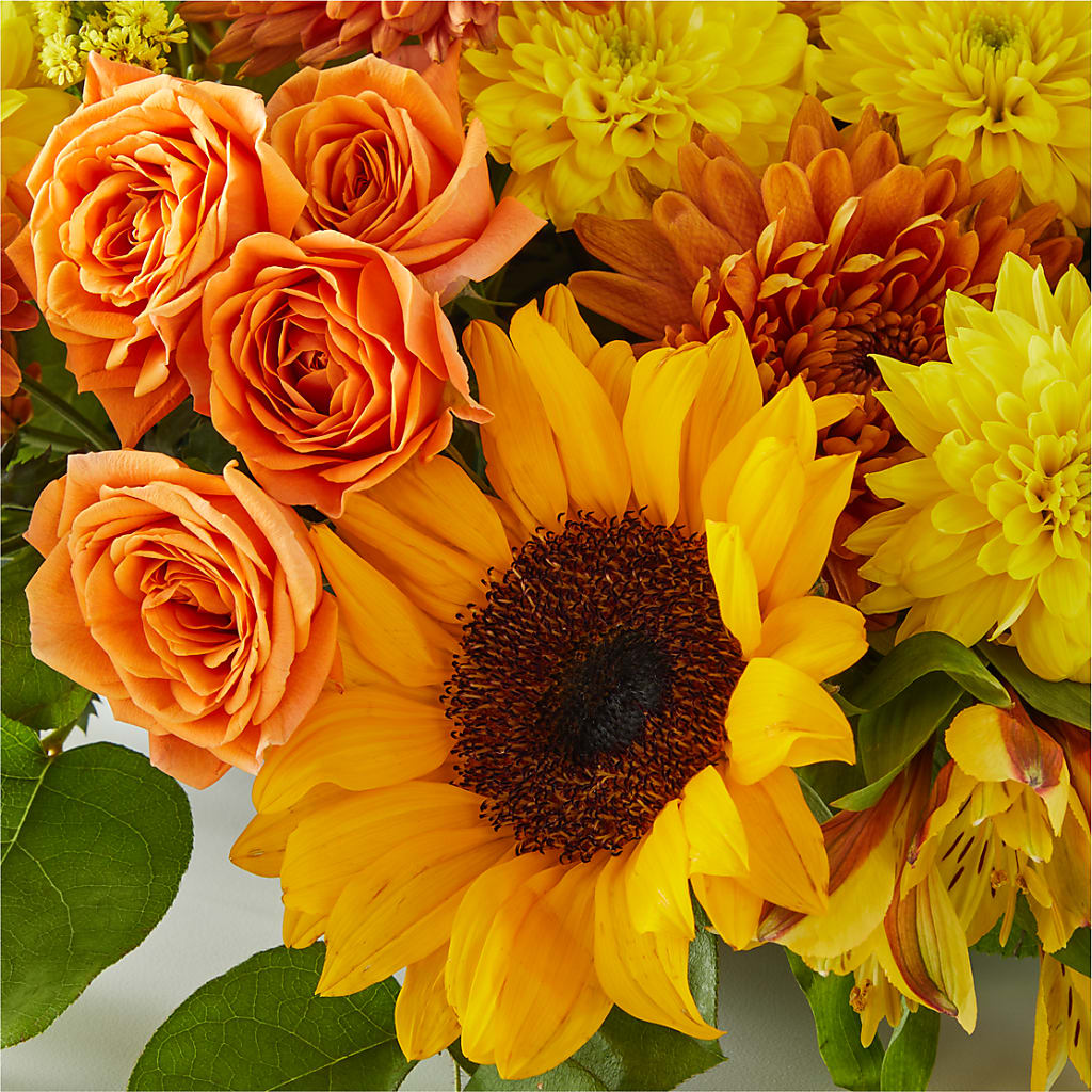 Autumn Harmony Centerpiece –  Bakers, Wichita KS