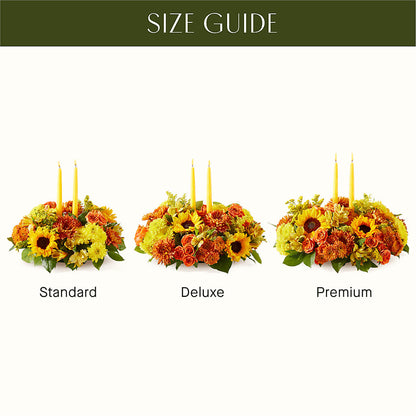 Autumn Harmony Centerpiece –  Bakers, Wichita KS