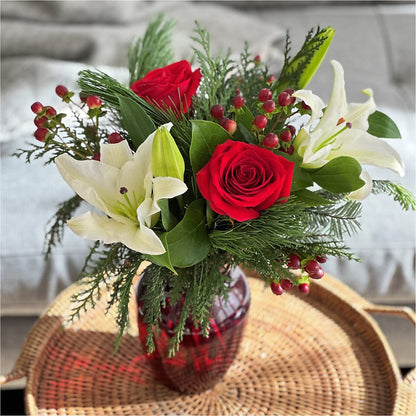 Evergreen Delight Bouquet –  Bakers, Wichita KS